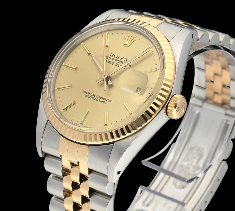 Rolex Datejust 16013 - 1988 - Rolex horloge - Rolex kopen - Rolex heren horloge - Trophies Watches