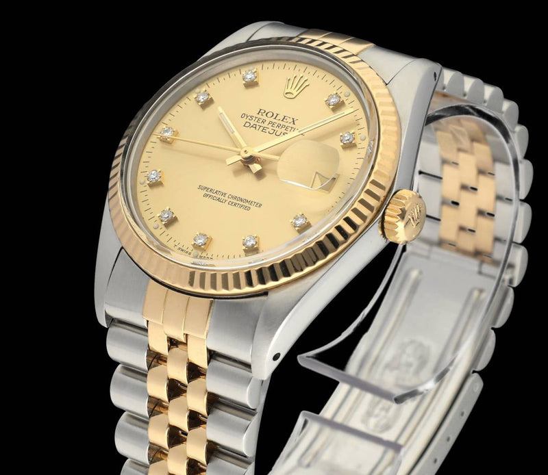 Rolex Datejust 16013G - 1988 - Rolex horloge - Rolex kopen - Rolex heren horloge - Trophies Watches