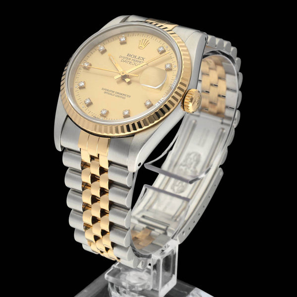 Rolex Datejust 16233G - 1991 - Rolex horloge - Rolex kopen - Rolex heren horloge - Trophies Watches