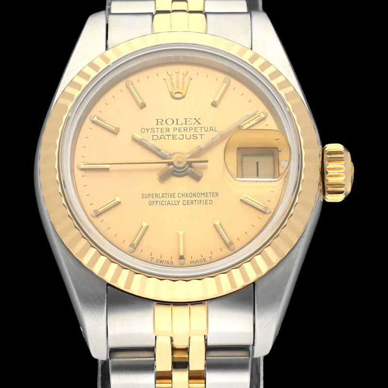 Rolex Lady-Datejust 69173 - 1991 - Rolex horloge - Rolex kopen - Rolex dames horloge - Trophies Watches