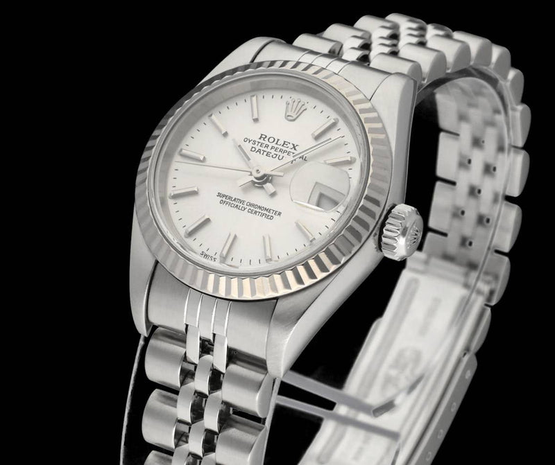 Rolex Oyster Perpetual Lady Datejust 79174 - 2002 - Rolex horloge - Rolex kopen - Rolex dames horloge - Trophies Watches