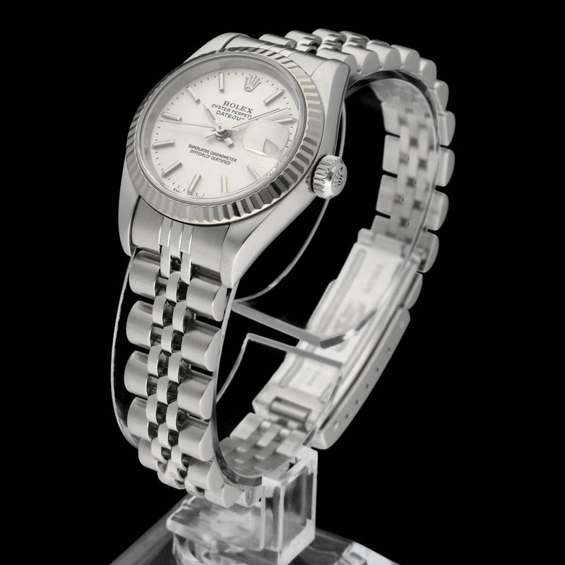 Rolex Oyster Perpetual Lady Datejust 79174 - 2002 - Rolex horloge - Rolex kopen - Rolex dames horloge - Trophies Watches