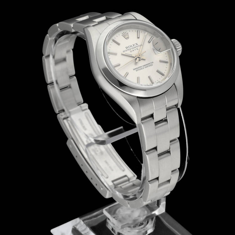 Rolex Oyster Perpetual Lady Date 79160 - 2005 - Rolex horloge - Rolex kopen - Rolex dames horloge - Trophies Watches