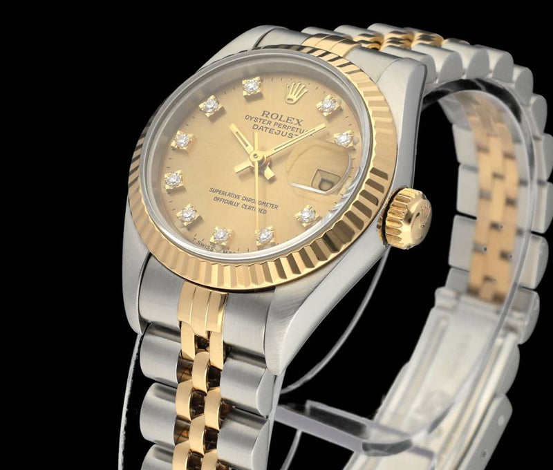 Rolex Lady-Datejust 69173G - 1994 - Rolex horloge - Rolex kopen - Rolex dames horloge - Trophies Watches