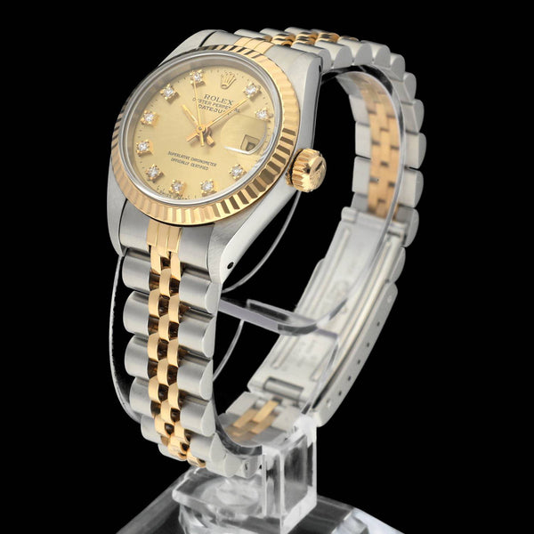 Rolex Lady-Datejust 69173 - 1991 - Rolex horloge - Rolex kopen - Rolex dames horloge - Trophies Watches