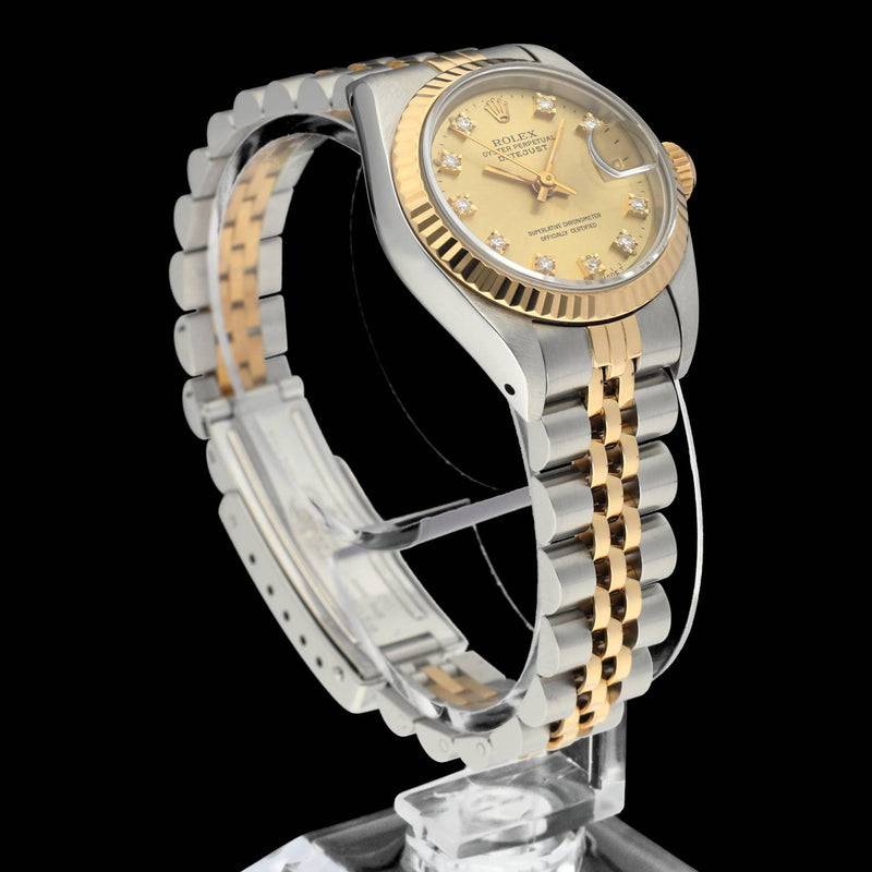 Rolex Lady-Datejust 69173 - 1991 - Rolex horloge - Rolex kopen - Rolex dames horloge - Trophies Watches