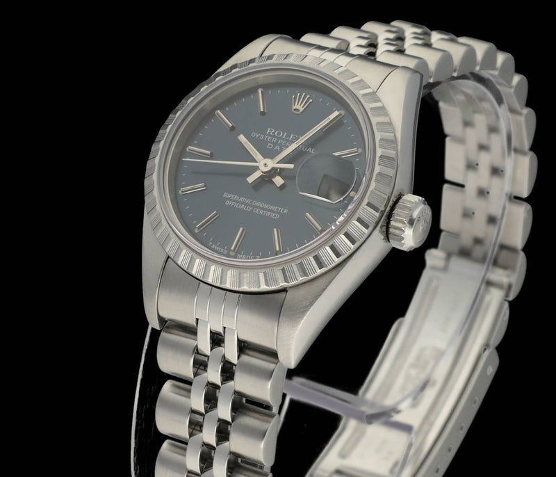 Rolex Oyster Perpetual Lady Date 69240 - 1996 - Rolex horloge - Rolex kopen - Rolex dames horloge - Trophies Watches