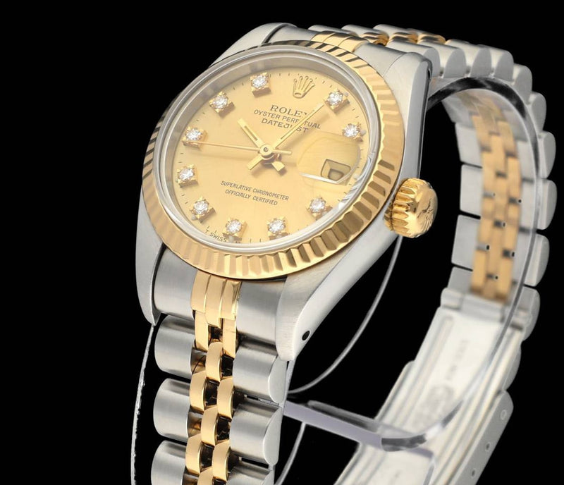 Rolex Lady-Datejust 69173G - 1999 - Rolex horloge - Rolex kopen - Rolex dames horloge - Trophies Watches