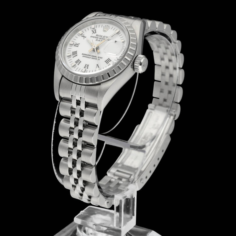 Rolex Oyster Perpetual Lady Date 69240 - 1996 - Rolex horloge - Rolex kopen - Rolex dames horloge - Trophies Watches