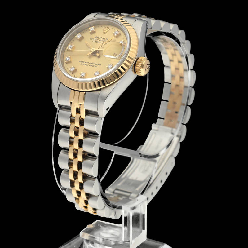 Rolex Lady-Datejust 69173G - 1990 - Rolex horloge - Rolex kopen - Rolex dames horloge - Trophies Watches