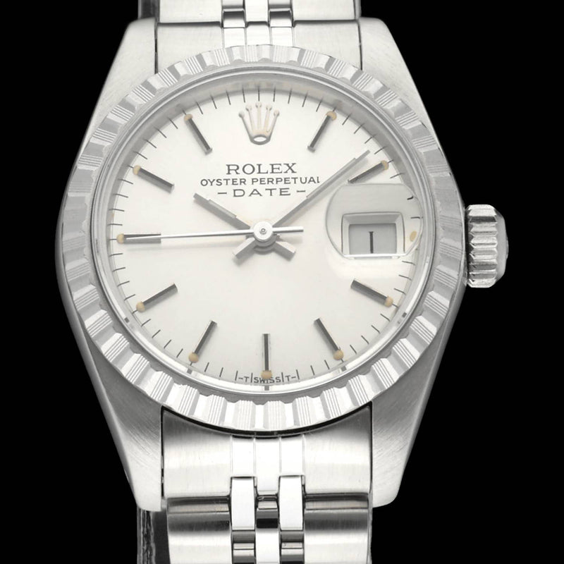 Rolex Oyster Perpetual Lady Date 69240 - 1985 - Rolex horloge - Rolex kopen - Rolex dames horloge - Trophies Watches