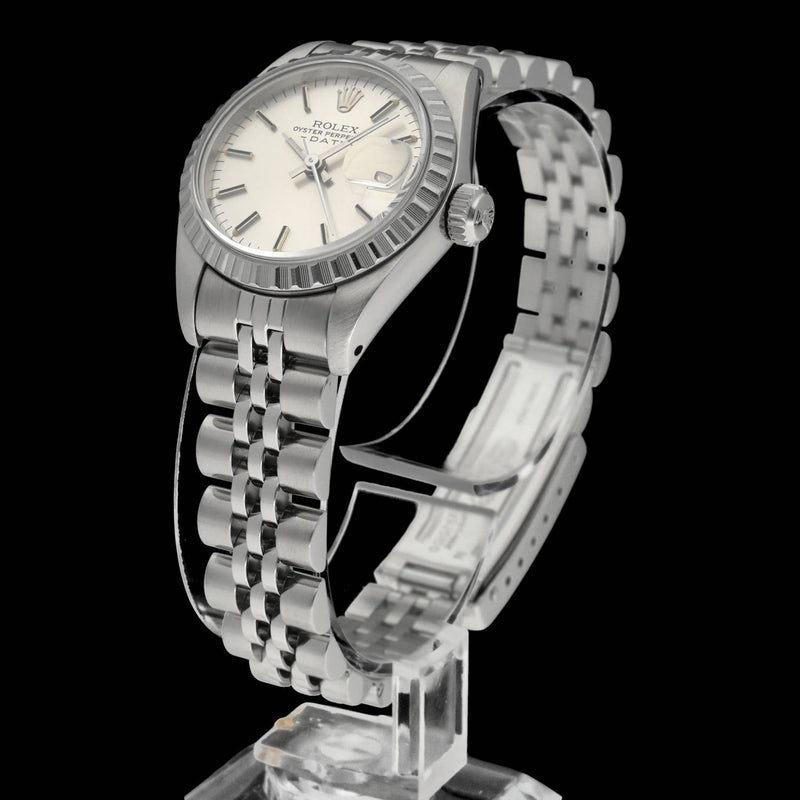 Rolex Oyster Perpetual Lady Date 69240 - 1985 - Rolex horloge - Rolex kopen - Rolex dames horloge - Trophies Watches