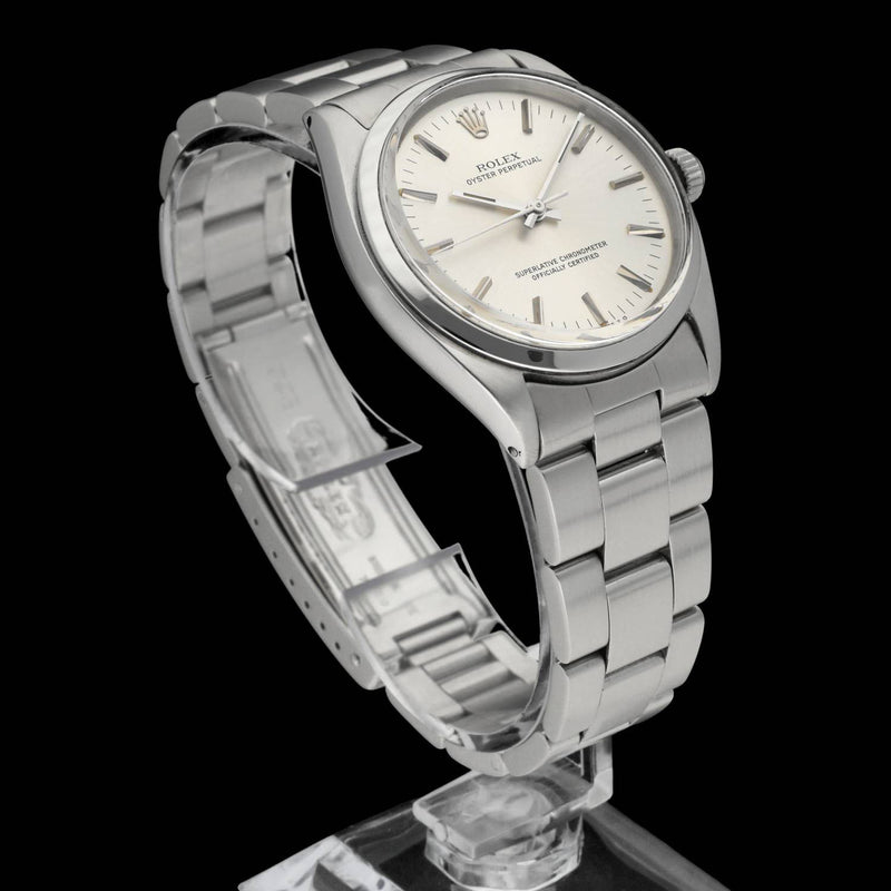 Rolex Oyster Perpetual 34 1002 - 1961 - Rolex horloge - Rolex kopen - Rolex heren horloge - Trophies Watches