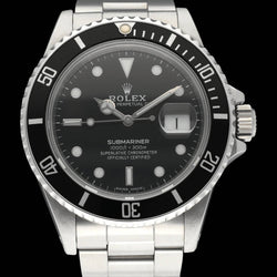 Rolex Submariner 168000 - 1988 - Rolex horloge - Rolex kopen - Rolex heren horloge - Trophies Watches