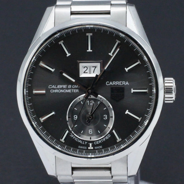 TAG Heuer Carrera Calibre 8 WAR5012.BA0723 - 2015 - TAG Heuer horloge - TAG Heuer kopen - TAG Heuer heren horloge - Trophies Watches