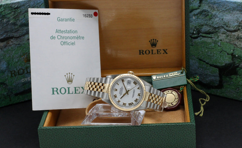 Rolex Datejust 16233 - 2003 - Rolex horloge - Rolex kopen - Rolex heren horloge - Trophies Watches