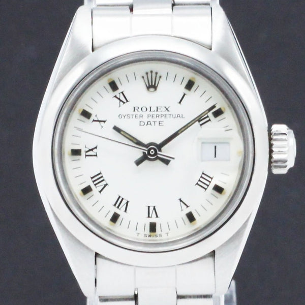 Rolex Oyster Perpetual Lady Date 6916 - 1980 - Rolex horloge - Rolex kopen - Rolex dames horloge - Trophies Watches