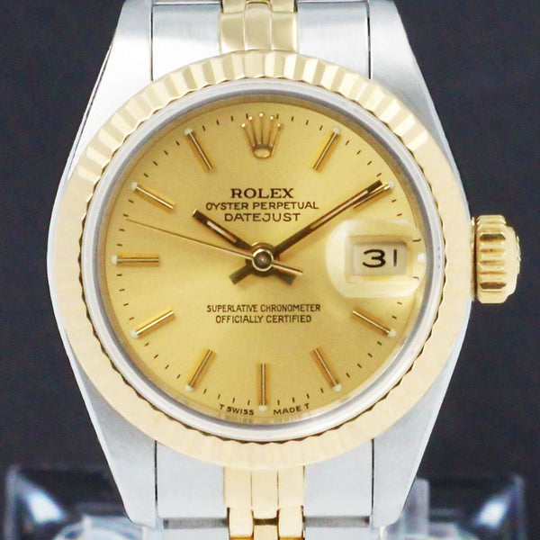 Rolex Lady-Datejust 69173 - 1990 - Rolex horloge - Rolex kopen - Rolex dames horloge - Trophies Watches