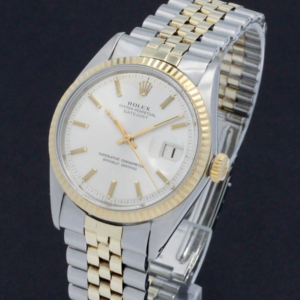 Rolex Datejust 1601 - 1969 - goud/staal - two/tone - Rolex horloge - Rolex kopen - Rolex heren horloge - Trophies Watches