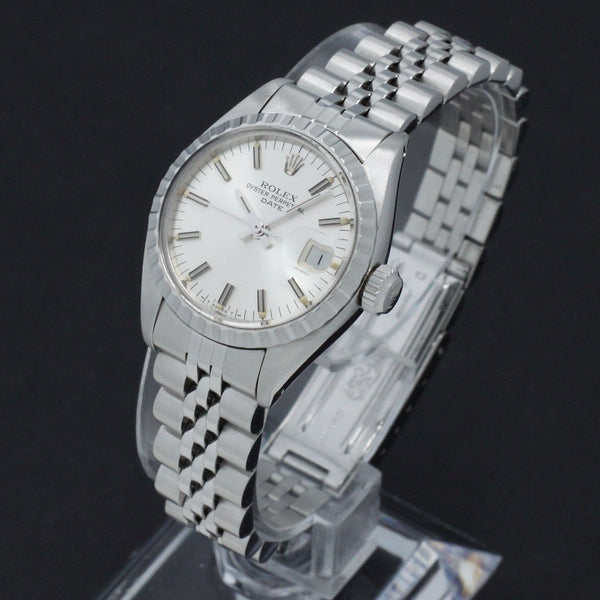 Rolex Oyster Perpetual Lady Date 6517 - 1971 - Rolex horloge - Rolex kopen - Rolex dames horloge - Trophies Watches