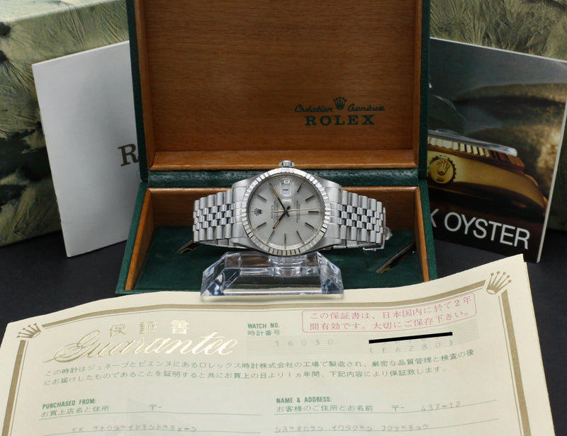 Rolex Datejust 16030 - 1984 - Rolex horloge - Rolex kopen - Rolex heren horloge - Trophies Watches