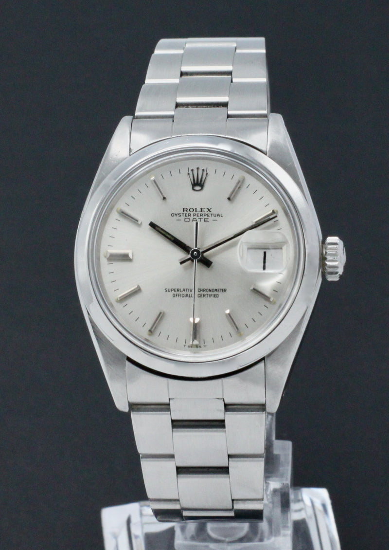 Rolex Oyster Perpetual Date 1500 serviced - 1971 - Rolex horloge - Rolex kopen - Rolex heren horloge - Trophies Watches