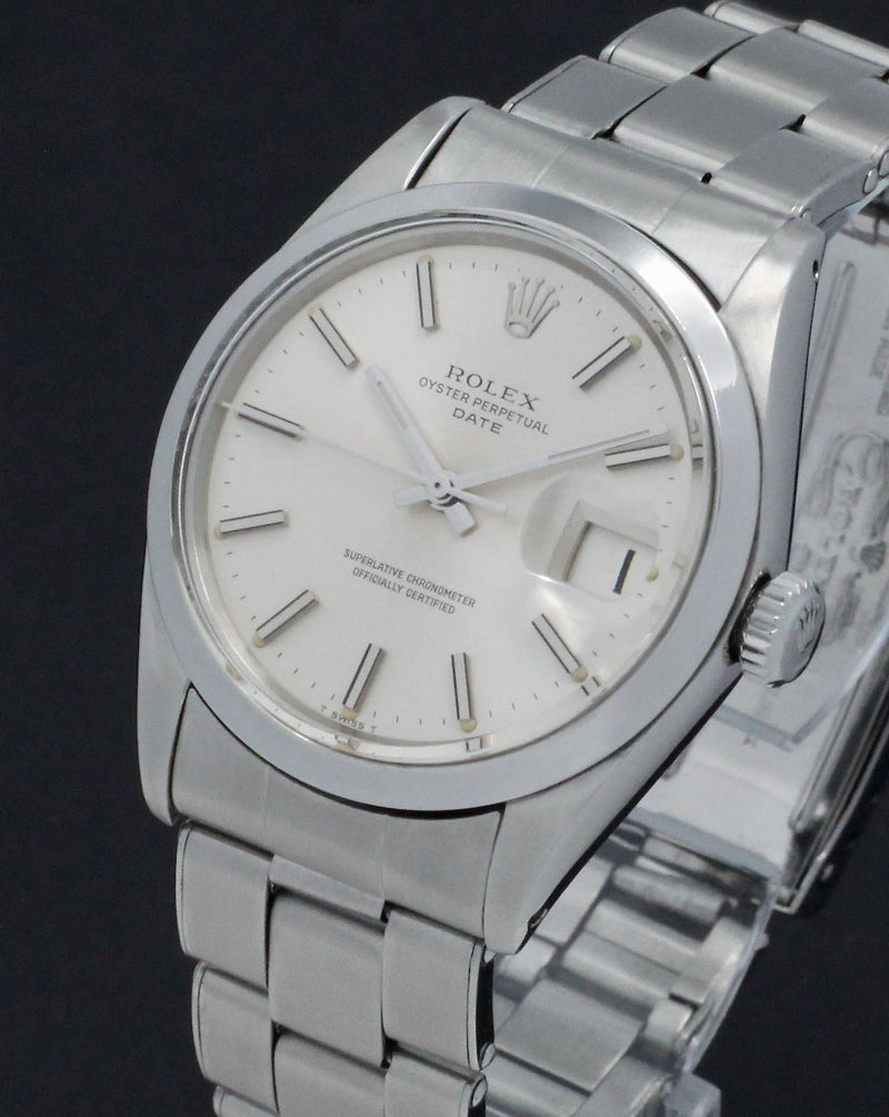 Rolex Oyster Perpetual Date 1500 - 1971 - Rolex horloge - Rolex kopen - Rolex heren horloge - Trophies Watches