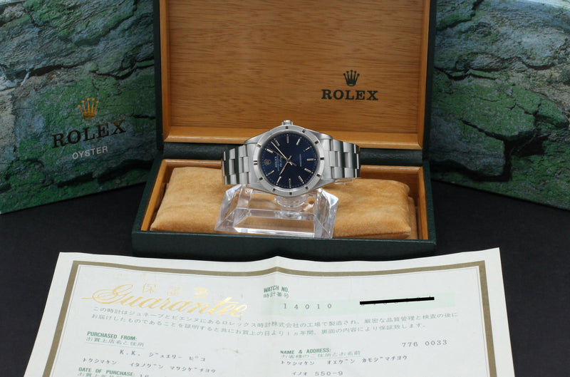 Rolex Air King Precision 14010 - 1998 - Rolex horloge - Rolex kopen - Rolex heren horloge - Trophies Watches