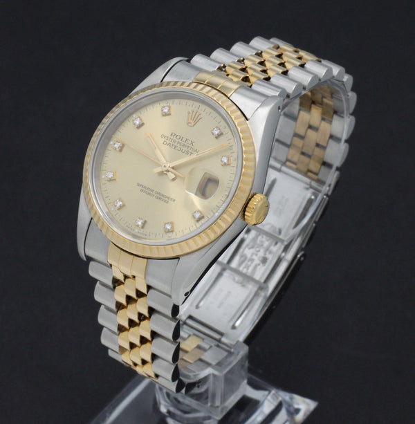 Rolex Datejust 16233G - 1993 - Rolex horloge - Rolex kopen - Rolex heren horloge - Trophies Watches