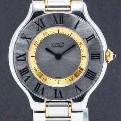 Cartier Must de Cartier 21 1330 - Cartier horloge - Cartier kopen - Cartier dames horloge - Trophies Watches