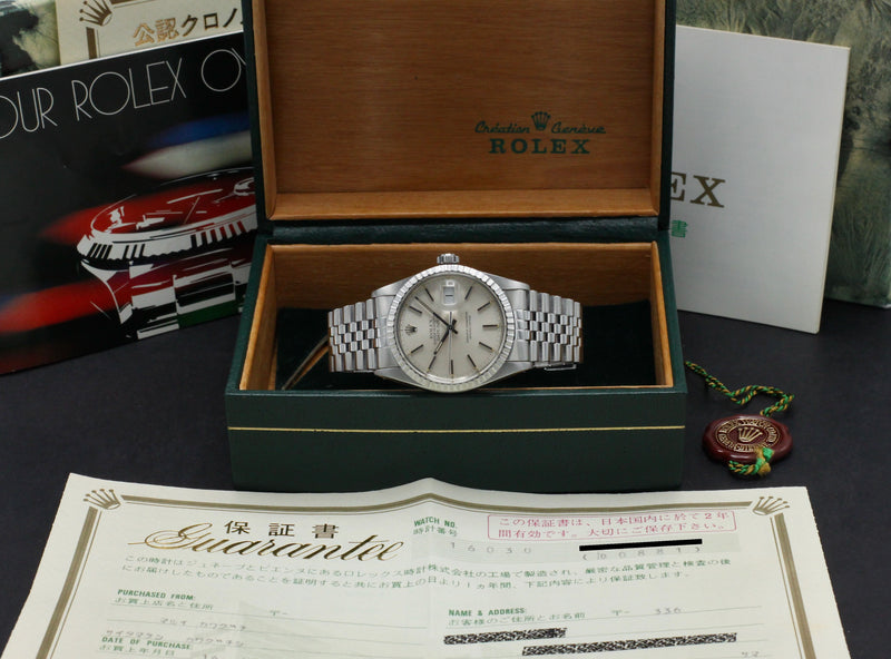 Rolex Datejust 16030 - 1983 - Rolex horloge - Rolex kopen - Rolex heren horloge - Trophies Watches