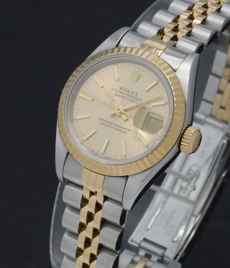 Rolex Lady-Datejust 69173 - 1994 - Rolex horloge - Rolex kopen - Rolex dames horloge - Trophies Watches