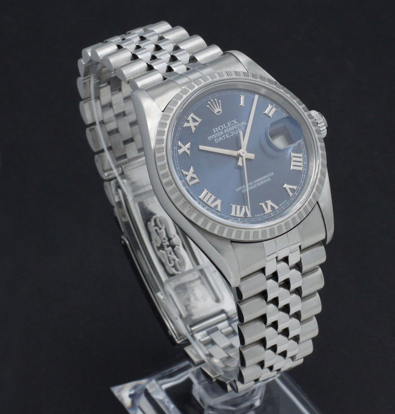 Rolex Datejust 16220 - 1998 - Rolex horloge - Rolex kopen - Rolex heren horloge - Trophies Watches